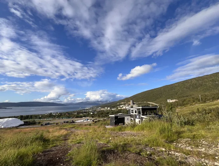 Kroken sett fra slalombakken