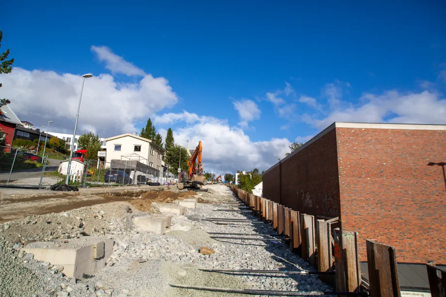 Veiarbeid i Petersborggata.