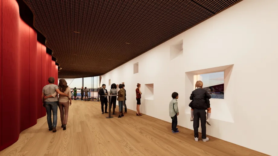 Illustrasjonsbilde Kulturkvartalet. Nordic Office of Architecture AS, for Tromsø kommune.