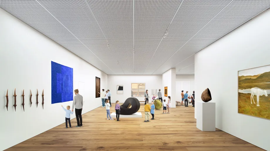 Illustrasjonsbilde Kulturkvartalet. Nordic Office of Architecture AS, for Troms&oslash; kommune.