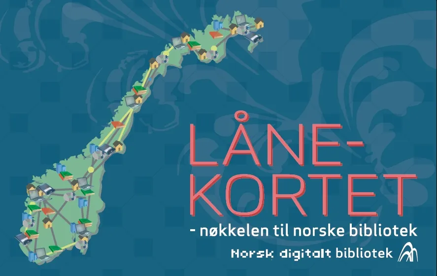 Norsk l&aring;nekort, nasjonalt l&aring;nekort, forside.