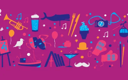 Illustrasjon til kulturnatta 2022