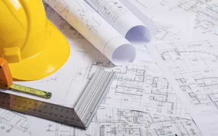 Arkitekttegning, byggesak.