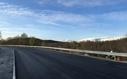 Nord&oslash;yveien tryggere skolvei prosjekt