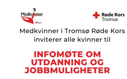 Infom&oslash;te r&oslash;de kors