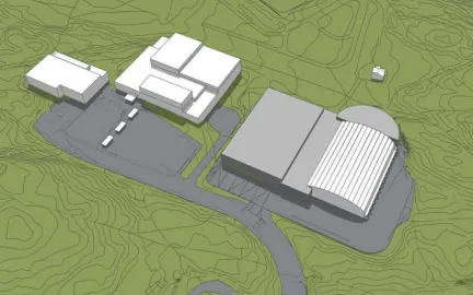 Skisse av ny Troms&oslash;hall