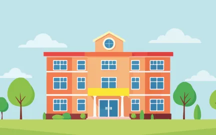 Illustrasjon skole