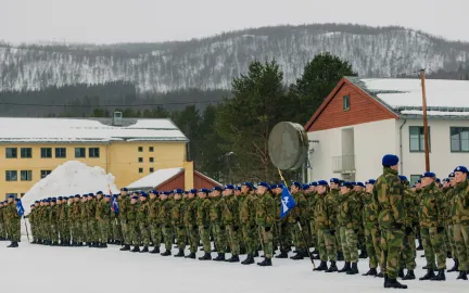 Ingeni&oslash;rbataljonen i Brigade Nord, foto Forsvaret