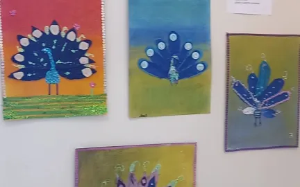 P&aring;fugler, kreativ l&oslash;rdag